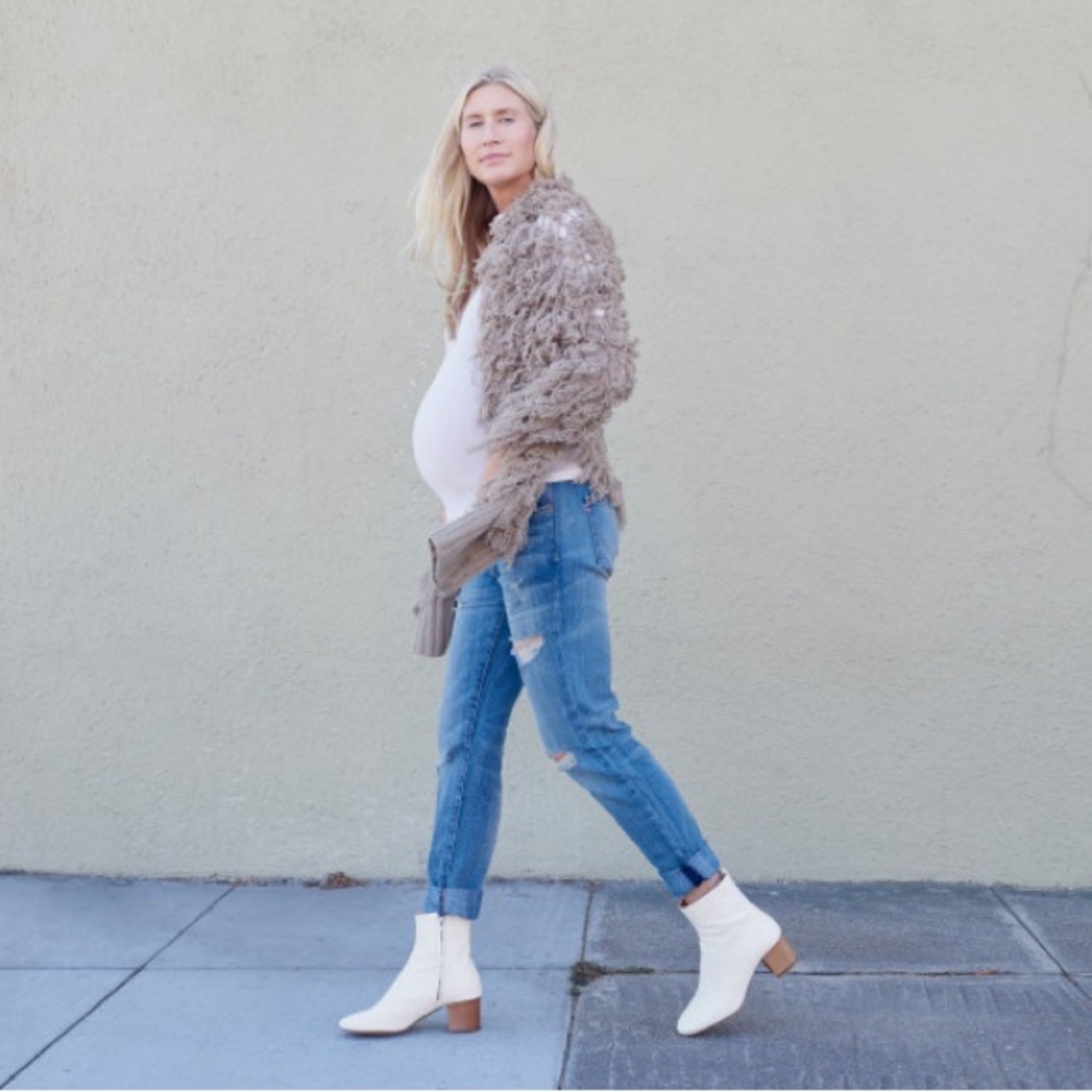 Hatch Blue Boyfriend Jeans